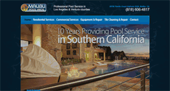 Desktop Screenshot of malibupoolpros.com